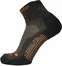 Ponožky NORTHMAN MULTISPORT EXTREME hnìdá/èerná