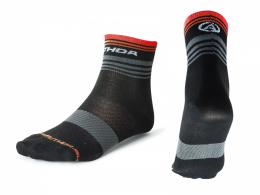 Ponožky ProLite X0 - èerná/šedá/èervená 
